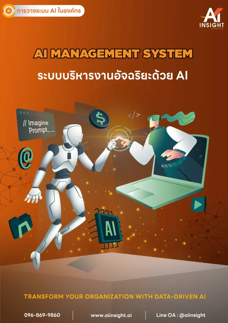 ระบบบริหารงานอัจฉริยะด้วย AI (AI Management System)